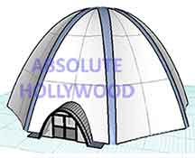 New OctaDome Spider Dome, Spider Tent Style for Events, fulldome shows