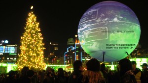 360 Video Screen Display with Panorama 360 Earth View & Interactive Video Screen