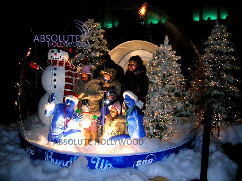 SBC Holiday Large Snow Globe Inflatable Snow Globe