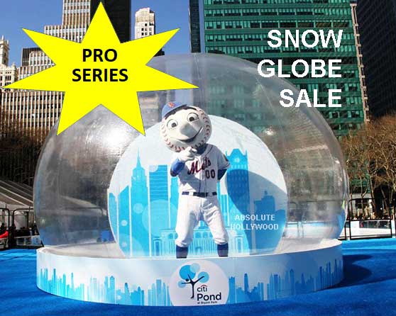 Giant Life Size Snow Globe Inflatable Sale Price & Rental Sale Price. Human Size Christmas Holiday Snow Globe Sale