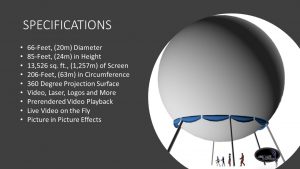 Inflatable Movie Screen for Drive In Movie Theater Concerts, Movies, Parties and Fun Outdoor Entertainment.