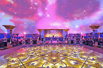 Celestial dome Qatar Royal Wedding Doha — Absolute Hollywood government royal celebration immersive experiential marketing